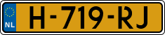 License plate of the Netherlands, Cars