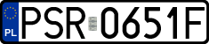 License plates of Poland, Regular car plates