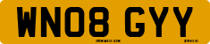 License plate of the United Kingdom, 2001 year system