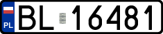 License plates of Poland, Regular car plates