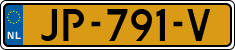 License plate of the Netherlands, Cars