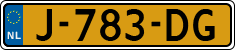 License plate of the Netherlands, Cars