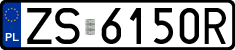 License plates of Poland, Regular car plates