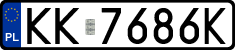 License plates of Poland, Regular car plates
