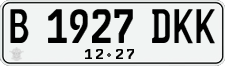 B 1927 DKK