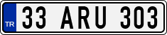 License plate of Turkey, Regular plates