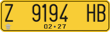License plate of Indonesia, Commercial vehicles