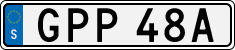 License plate of Sweden, Regular plates