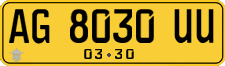 License plate of Indonesia, Commercial vehicles