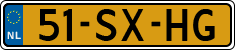 License plate of the Netherlands, Cars