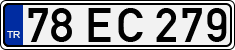 License plate of Turkey, Regular plates