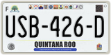 Quintana Roo, Cars (AAA-000-A)