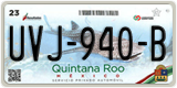 Quintana Roo, Cars (AAA-000-A)
