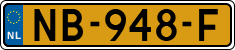 License plate of the Netherlands, Cars