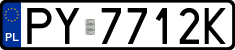 License plates of Poland, Regular car plates