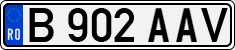 License plate of Romania, Regular plates