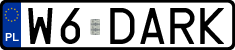 License plates of Poland, Vanity Plates