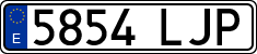 License plates of Spain, Ordinary (2000)