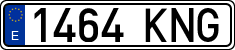 License plates of Spain, Ordinary (2000)