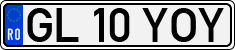 License plate of Romania, Regular plates