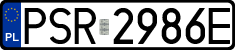 License plates of Poland, Regular car plates