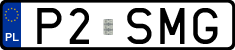 License plates of Poland, Vanity Plates