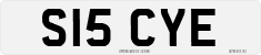 License plate of the United Kingdom, 1983 year system