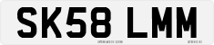 License plate of the United Kingdom, 2001 year system
