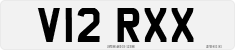 License plate of the United Kingdom, 1983 year system