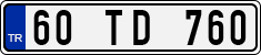 License plate of Turkey, Regular plates