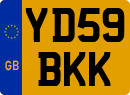 License plate of the United Kingdom, 2001 year system