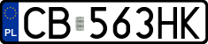 License plates of Poland, Regular car plates