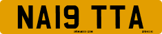License plate of the United Kingdom, 2001 year system