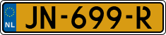 License plate of the Netherlands, Cars