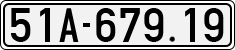 License plate of Vietnam, Cars