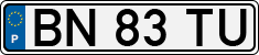 License plate of Portugal, Regular plates
