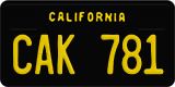 California, Passenger (ABC 123)