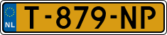 License plate of the Netherlands, Cars