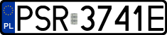 License plates of Poland, Regular car plates