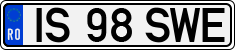 License plate of Romania, Regular plates
