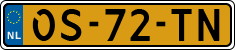 License plate of the Netherlands, Semi-trailers