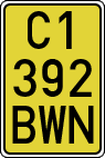 License plates of Spain, Specialty plates