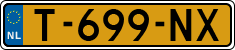 License plate of the Netherlands, Cars
