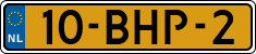 License plate of the Netherlands, Heavy Commercial Vehicles (1994 system)