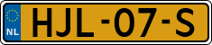 License plate of the Netherlands, Cars