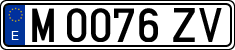 License plates of Spain, 1971 year series