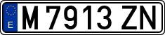 License plates of Spain, 1971 year series