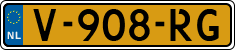 License plate of the Netherlands, Light Commercial Vehicles (1994 system)