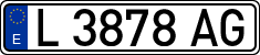 License plates of Spain, 1971 year series