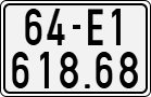 License plate of Vietnam, Motorcycles